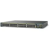 Cisco WS-C2960S-F48FPS-L, Managed, L2, Fast Ethernet (10/100), Vollduplex, Power over Ethernet (PoE), Rack-Einbau