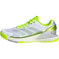 Adidas Crazyquick Lightstrike Padel Lucid Lemon Wonder Silver Silver Metallic (Women's) - EU 38