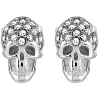 Philipp Plein Uni Ohrringe Ohrstecker ENIGMA Edelstahl Silber PJOEA16EU