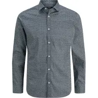 Jack & Jones Langarmhemd "JPRBLABLACKPOOL STRETCH AOP LS SHIRT SN"