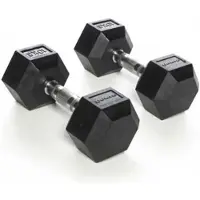 Olive Rubber Hex 10kg Hantel 2 Einheiten