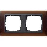 Gira Event Opak, Anthrazit, Braun, Schraubenlos, 90 mm, 161,1 mm, 1,14 cm, 1 Stück(e)