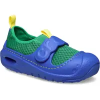 Crocs Uni Kinder Swiftwater Splash T Schuh, Green Ivy, 22/23 EU