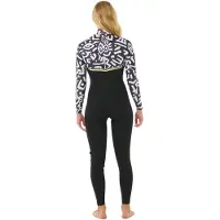 Rip Curl Wmns Ebomb 43Gb Zf - Sub Neoprenanzug black / lime Gr. 14