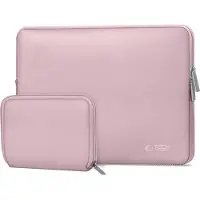 Tech-Protect Neoslim Laptop Sleeve 15-16" with accessory pouch - Pink