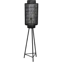 Light & Living Böhmische Stehleuchte Gruaro schwarz Ø 32cm