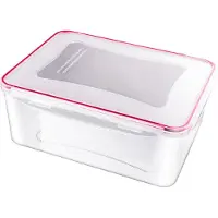 Lamart LT6004, Container, Rechteckig, 5,3 l, Transparent, Kunststoff, Fleisch