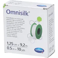 Omnisilk Fixierpflaster Kunstseide 1,25 cmx9,2 m 1 St Pflaster