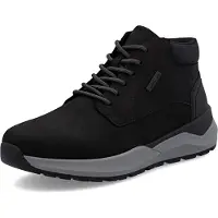 Rieker Stiefeletten Herren Leder Weite H – Komfort für den Alltag 06001, Größe:41 EU, Farbe:Schwarz