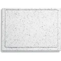 Friedr. Dick Dick Schneidbrett mit Saftrille, 53 x 32,5 cm 91530000-90 , Farbe: weiß