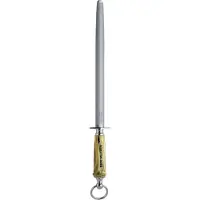 Dick F. Dick DICK Wetzstahl 30 cm / DICKORON MULTIRON gelb marmoriert, VPE: 1
