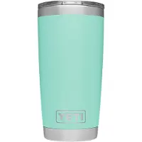 Yeti Rambler Tumbler Cup 20oz Mag Slider Lid, Seafoam, Thermobecher mit Deckel, 591 ml