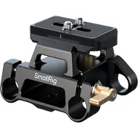 SmallRig 5365 Arca-Type Mount Plate Kit mit 15mm Dual Rod Clamp