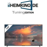Hisense 110UXNQ 110 Zoll 4K UHD Mini LED ULED Smart TV, 2,79 m (110"), 3840 x 2160 Pixel, ULED, Smart-TV, WLAN, Schwarz