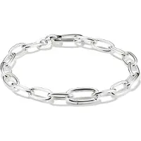 Thomas Sabo Charm-Armband mit einem Connect Link Silber