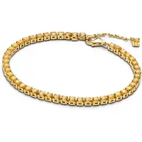 Pandora 561469C03 Tennisarmband für Damen Goldfarben Gelb