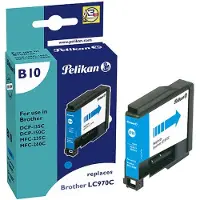 Pelikan B46 Cyan, Hohe (XL-) Ausbeute, Cyan, Tinte auf Pigmentbasis, 1 Stück(e), 1200 Seiten, Einzelpackung