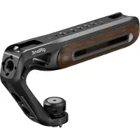 SmallRig 5252 Oberer Holzhandgriff mit 1/4"-20 und ARRI 3/8"-16 Feststellschraube