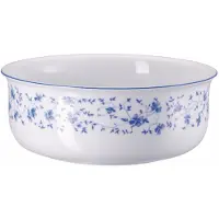 Arzberg Form 1382 Blaublüten Schüssel rund 22 cm Form 1382 Blaublüten 41382-607671-13322