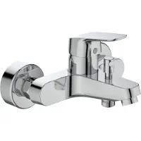 Ideal standard Badearmatur Ceraflex Aufputz, Ausladung 118-127mm B1721AA Chrom