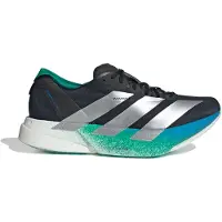 Adidas Adizero Adios Pro 4 Core Black Matte Silver Glory Green - EU 46 2/3