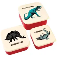 Rex London Snack-Boxen 3er-Set Prehistoric Land