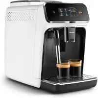 Philips Kaffeevollautomat "2200 Serie EP2220/10 Pannarello", für 2 Kaffeespezialitäten und anpassbarer Aromastärke, mattschwarz