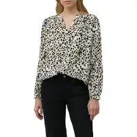 s.Oliver Klassische Bluse mit All-Over Print