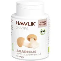 Hawlik BIO Agaricus Pulver Kapseln 250 St