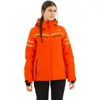 CMP Zip Hood 31w0216 Jacke Orange XS Frau Orange XS