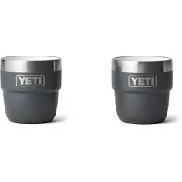 Yeti Espressotasse Espresso Tasse Charcoal 4 Oz (118 ml) (Set von 2)