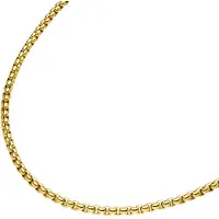 Boccia 08085-02 Damencollier Titan Goldfarben 4 mm