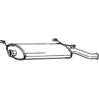 Bosal Endschalldämpfer 135-241