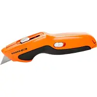 Bahco Einziehbares Messer Mit Tpr-griff 160 Mm