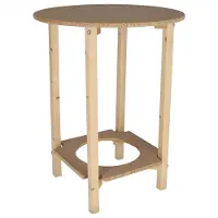 Wellhome Gazte Trage Tisch Oberfläche Ohne Lack 60x60x75 Cm