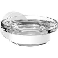 Emco round Seifenhalter, Schale aus Kristallglas, 4330