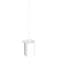 Emco Toilettenbürstengarnitur FLOW Behälter Kunststoff, weiss