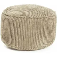 DS Produkte LUMALAND Sitzsack Pouf Cord - Beige