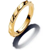 Pandora 163885C00 Damen-Bandring Wellig Goldfarben