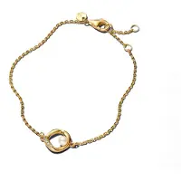 Pandora 563830C01 Damen-Armband mit Perle Goldfarben