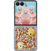 Samsung Original Galaxy Z Flip 7 Hülle - Kunststoff - Backcover/Hard Case - Transparent