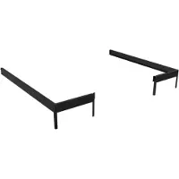 Halls Fundament Qube Lean-To 68 188 x 251 cm schwarz