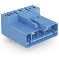 Wago 890-3115/011-000 Stecker für Leiterplatten 5-polig, blau