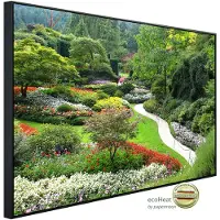 Papermoon Infrarotheizung »EcoHeat - Butchart Gardens«, Matt-Effekt - bunt