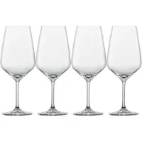 Schott zwiesel Schott Bordeauxglas Tulip 4er Set, Kristallglas, Transparent, 656 ml, 123607