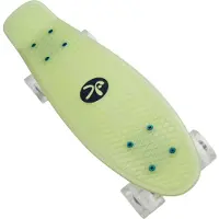 Muuwmi Lights Skateboard Fun GLOW, mit Leuchtrollen und Glow-Effekt