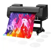 Canon imagePROGRAF GP-4000, 2400 x 1200 DPI, JPEG,PDF, Cyan, Magenta, Mattschwarz, Orange, Rot, Gelb, PF-10, 1 Blätter, A0 (841 x 1189 mm)