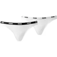 Puma Bikinislip "WOMEN BIKINI 2P" 2er Pack, Low-Rise Design, flache Nähte, elastischer Logobund