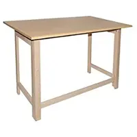Wellhome Oberflächenbehandlung Der Zusammenklappbaren Holztischplatte Ohne Lack 100x6075 Cm