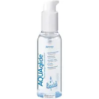 Joydivision AQUAglide liquid 125 ml Gleitmittel, wasserbasiertes Gleitgel & extra flüssig, Gleitmittel